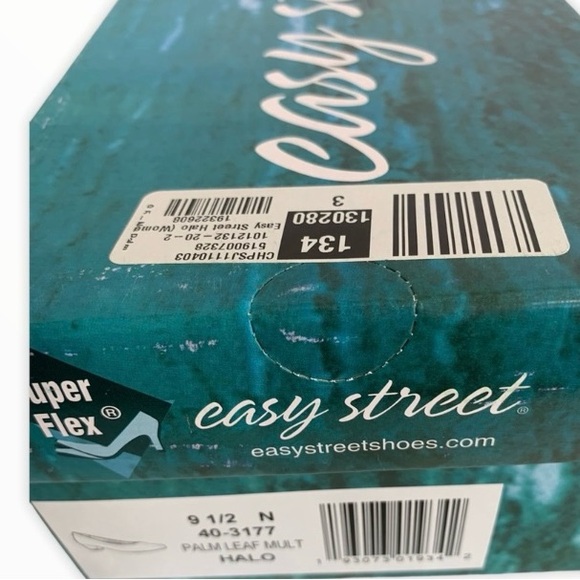 Easy Street Palm Leaf Shoes Sz 9.5N - Picture 8 of 11